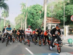 Molen “Rayakan” Berhasil Tekan Covid-19 dengan Gowes Bareng Sobat