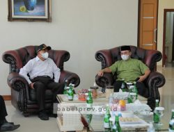 Gubernur Laporkan Perkembangan Realisasi Vaksinasi Covid-19 ke Menko PMK