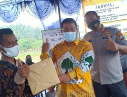 Golkar Babar Gelar Vaksinasi dengan Doorprize