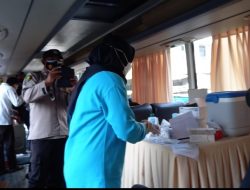 Pengprov Percasi dan Biddokkes Polda Babel Gelar Vaksinasi Massal