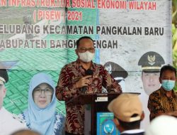 Bupati Algafry Rahman Resmikan PISEW Desa Batu Belubang
