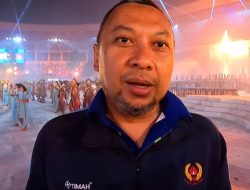 Dukung Kontingen Babel di PON XX, Direksi PT Timah Tbk Saksikan Langsung Pertandingan di Papua