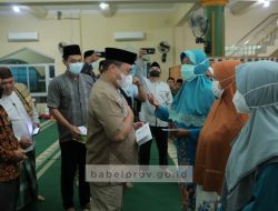 Salat Subuh di Merawang, Gubernur Erzaldi Sampaikan Tiga Hal Penting