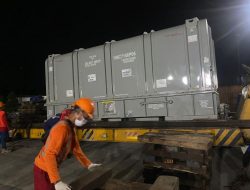 Komponen Mesin PLTMG Tiba, PLN Percepat Pemulihan Sistem Kalistrikan Pulau Bangka