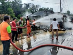 Mobil Truk yang Terbakar Saat Bawa 500 Tabung Gas Elpiji 3 Kg Ternyata Milik PT Nur Gas Murni