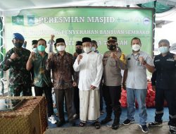 PT Timah Tbk Bantu Pembangunan Masjid Ilmal Yaqin Kebintik