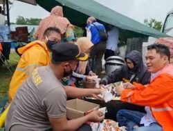 Pemerintah dan TNI/Polri Dirikan Dapur Umum untuk Warga Terdampak Banjir