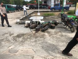 Tengah Antri BBM, Puluhan Kendaraan Pengerit di Empat SPBU di Toboali Ditangkap Polisi