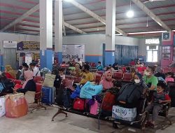 Penyebrangan Pelabuhan Tanjung Kalian Mengalami Peningkatan