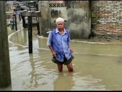 Kampung Tanjung Kembali Diterjang Banjir Rob