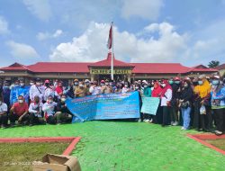 Dukung APH Ungkap Kasus Asusila Anak, Ratusan Massa Gelar Aksi Solidaritas di Polres Bangka Selatan