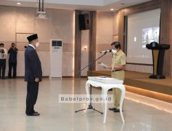 Kukuhkan Kepala Perwakilan BPKP yang Baru, Ini Pesan Wagub Babel