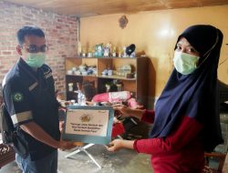 Herman Fauzi Penderita Tumor Paru-paru Terima Tali Asih dari PT Timah Tbk