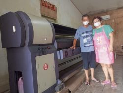 Usaha Digital Printing Hendi Kembali Bangkit Setelah Terima Bantuan Permodalan dari PT Timah