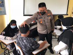 Kapolres AKBP Risya Tinjau Langsung Vaksinasi Merdeka Anak