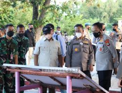 Jelang Kunjungan Kapolri ke Pulau Belitung, Forkopimda Kompak Cek Persiapan Lokasi