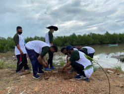 Cegah Abrasi, PT Timah Tbk Tanam 2.500 Bibit Mangrove di Kawasan Aliran Sungai Pangkalpinang