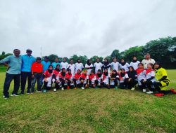 Bentuk Club Sepak Bola Putri di Bangka Barat, PT Timah Tbk Asah Kemampuan Atlet