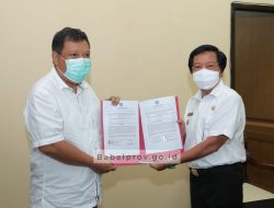 Wagub Saksikan Serah Terima Bantuan Insinerator Limbah B3