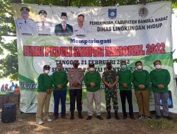 Peringatan HPSN, Pemkab Babar Bersihkan Wisata Pantai