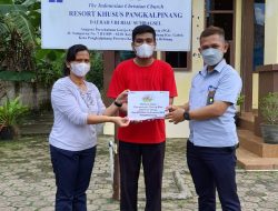 Benahi Sarana, Gereja Huria Kristen Indonesia (HKI) Pangkalpinang Terima Bantuan dari PT Timah