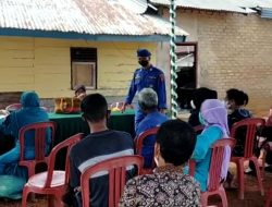 Ratusan Masyarakat Pesisir Sadai Ikut Vaksinasi dari Satpolairud Basel