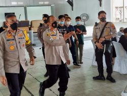 Wakapolda Babel Tinjau Kegiatan Vaksinasi Covid-19 Serentak di Bangka Selatan