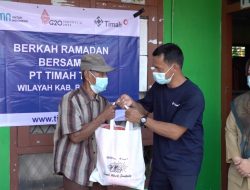 Berkah Ramadan, PT Timah Tbk Serahkan Ribuan Paket Sembako ke Kabupaten Bangka