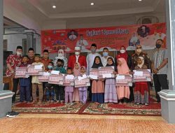 Rudianto Tjen Bersama Riza-Debby Gelar Safari Ramadhan, Santuni 400 Anak Yatim & Piatu se Basel