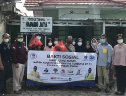 IKA UT Pangkalpinang Gelar Baksos di Beberapa Titik