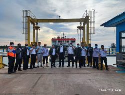 Jasa Raharja Babel Bersama BPTD dan Dishub Tinjau Arus Mudik Lebaran di Pelabuhan Tanjung Ru Belitung