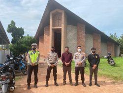Personel Polres Basel & Polsek Jajaran Amankan Tempat Ibadah Umat Kristiani