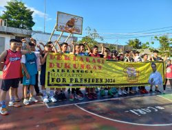 Komunitas Basket Pangkalpinang Dukung Airlangga Hartarto For Presiden RI  2024