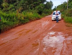 Dua Tahun Dikeluhkan Warga, Jalan Sungailiat-Bakam Bakal Diperbaiki