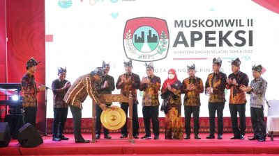 Muskomwil II APEKSI Sumbagsel Dibuka, Pemkot Dituntut Peka dalam Menggerakkan Perekonomian