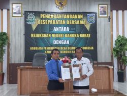 Hindari Penyimpangan Dana Desa, Apdesi MoU dengan Kejari