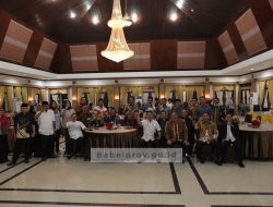 Rakor Serius-Santai, Pj Gubernur dengan DPRD Babel