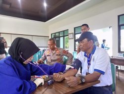Karyawan PT Timah Tbk Ikut Donor Darah dalam Rangka HUT ke-12 Korem/045 Gaya
