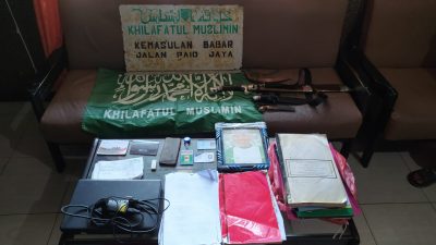 Petinggi Khilafatul Muslimin Diduga Makar Diamankan Polisi