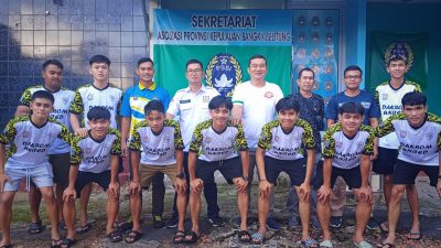 Tim Futsal Babel yang Berlaga di Liga Futsal Nusantara Harus Jaga Sportivitas