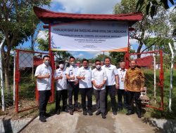 Bangkitkan Ekonomi Pasca-Pandemi, Jasa Raharja Bantu Pengaspalan Jalan Akses ke Embung Giriroto