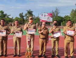 Inovatif, Pemkab Basel Gelar Lomba Kebersihan Kantor dan Produk Lokal Award Antar Perangkat Daerah
