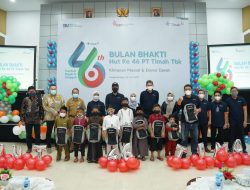 Jelang HUT ke 46 PT TIMAH Tbk, TINS Mulai Gelar Bulan Bakti