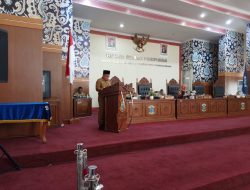 Wali Kota Pangkalpinang Sampaikan Raperda Pertanggungjawaban APBD 2021 di Sidang Paripurna DPRD Pangkalpinang
