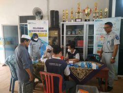 Jasa Raharja Babel dan Samsat Setempoh Gelar Pengobatan Gratis di Desa Pangkal Niur