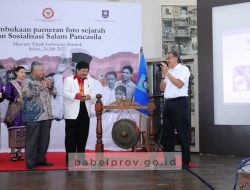 Kepala BPIP RI Buka Pameran Foto Jejak Sejarah di Muntok dan Sosialisasi Salam Pancasila