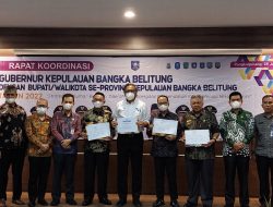 13 Poin Disampaikan pada Rakor Bupati/Wali Kota se-Babel