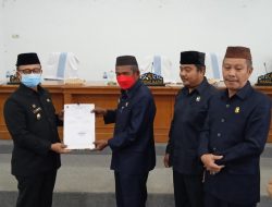 Lewat Paripurna, DPRD Bangka Sampaikan Perubahan KUA-PPAS