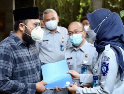 Ahli Waris Korban Kecelakaan Kendaraan Dinas Bakamla Terima Santunan Jasa Raharja