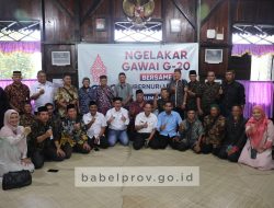 Pj Gubernur Babel Hadiri Kelakar Gawai G20